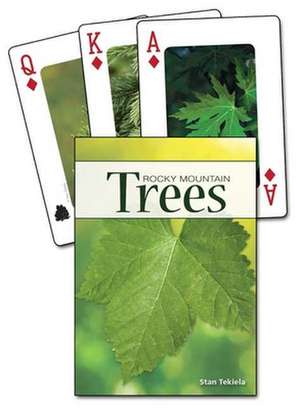 Trees of the Rocky Mountains Playing Cards de Stan Tekiela