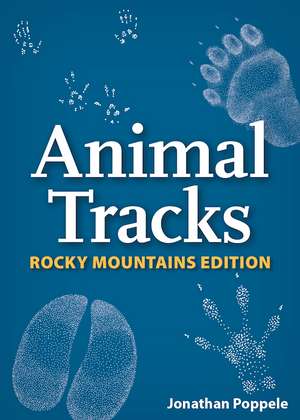 Animal Tracks of the Rocky Mountains de Jonathan Poppele