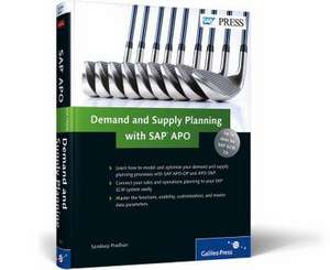 Demand and Supply Planning with SAP APO de Sandeep Pradhan