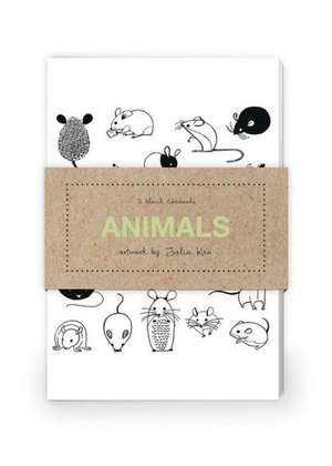 Animals Artwork by Julia Kuo Journal Collection 1: Set of Two 64-Page Notebooks de Julia Kuo