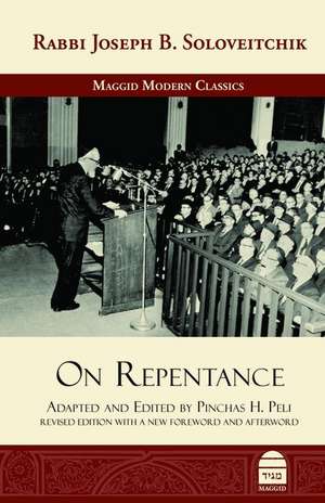 On Repentance de Joseph B Soloveitchik