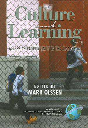 Culture and Learning de Mark Olssen