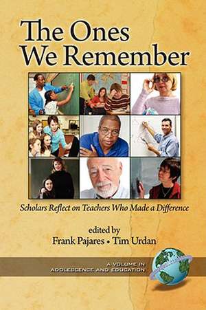 The Ones We Remember de Frank Pajares