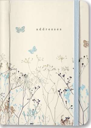 Butterflies Address Book: The Ultra-Mini Booklight de Peter Pauper Press