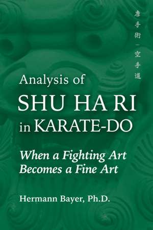 Analysis of Shu Ha Ri in Karate-Do de Hermann Bayer