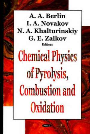 Chemical Physics of Pyrolysis, Combustion and Oxidation de A. A. Berln