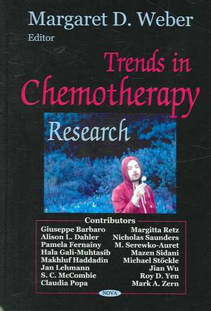 Trends in Chemotherapy Research de Margaret D. Weber