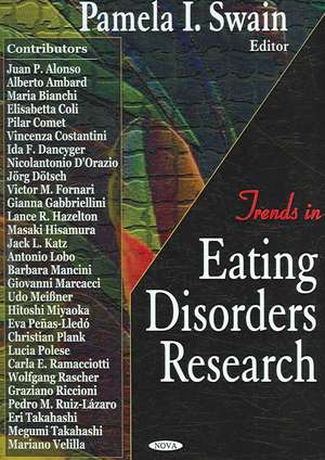 Swain, P: Trends in Eating Disorders Research de Pamela I Swain