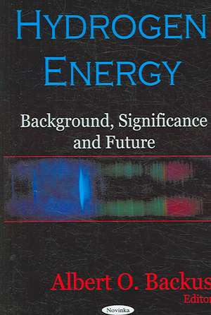 Hydrogen Energy de Albert O. Backus