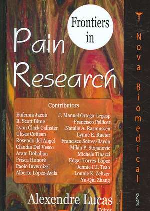 Frontiers in Pain Research de Alexendre Lucas