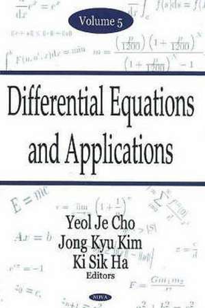 Differential Equations and Applications de Yeol Je Cho