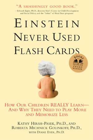 Einstein Never Used Flash Cards de Roberta Michnick Golinkoff