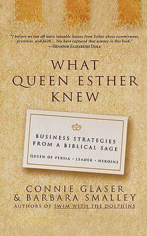 What Queen Esther Knew de Connie Glaser