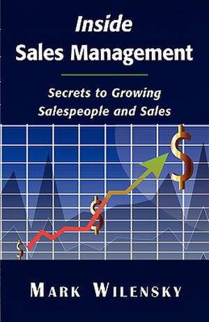 Inside Sales Management de Mark Wilensky