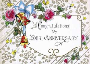 Congratulations on Your Anniversary - Greeting Card de Laughing Elephant