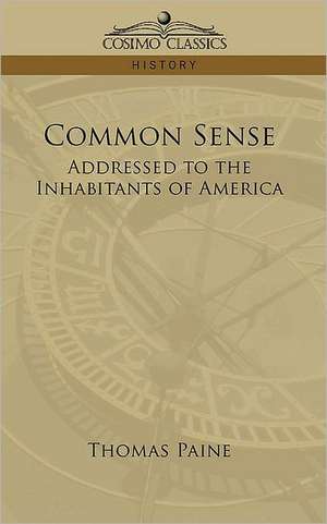 Common Sense de Thomas Paine