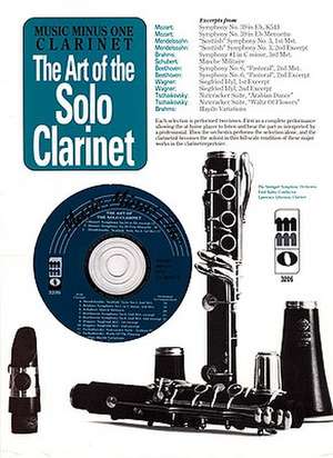 Art of the Solo Clarinet: Orchestral Excerpts de Hal Leonard Publishing Corporation