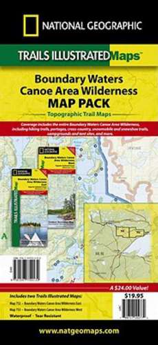 Boundary Waters, Map Pack Bundle: Trails Illustrated Other Rec. Areas de National Geographic Maps