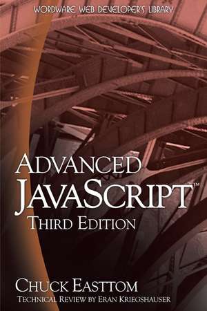 Advanced JavaScript de Chuck Easttom