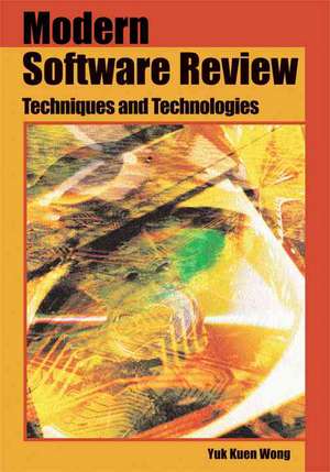 Modern Software Review de Yuk Kuen Wong