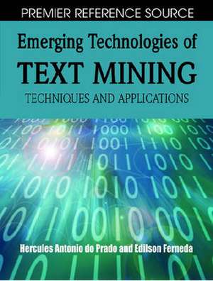 Emerging Technologies of Text Mining de Edilson Ferneda