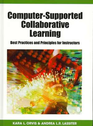 Computer-Supported Collaborative Learning de Kara L. Orvis