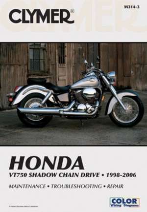 Honda VT750 Shadow Chain Drive Motorcycle (1998–2006) Service Repair Manual de Haynes