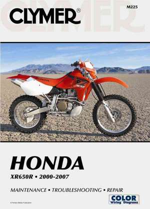 Honda XR650R 2000–2007 de Haynes