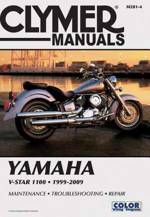 Yamaha V–Star 1100 Series Motorcycle (1999–2009) Service Repair Manual de Haynes