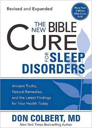 The New Bible Cure for Sleep Disorders de Don Colbert