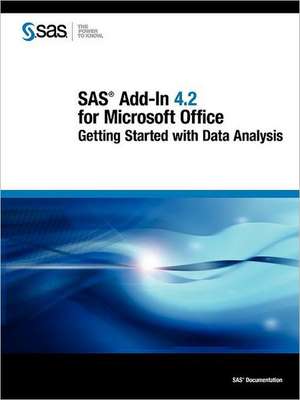 SAS Add-In 4.2 for Microsoft Office de Sas Institute