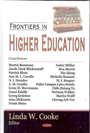 Frontiers in Higher Education de Linda W. Coke