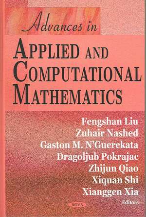 Advances in Applied and Computational Mathematics de Fengshan Liu