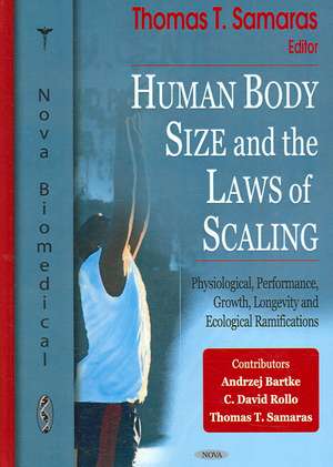 Human Body Size & the Laws of Scaling