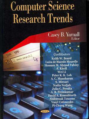 Computer Science Research Trends de Casey B. Yarnall
