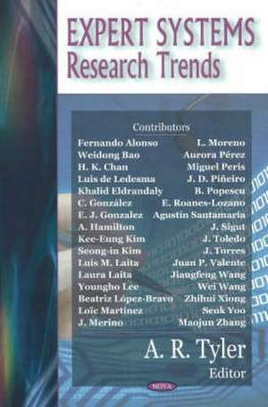 Expert Systems Research Trends de A.R. Tyler