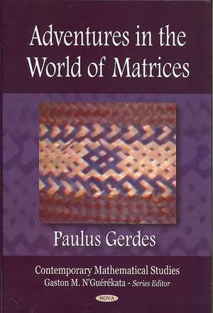 Adventures in the World of Matrices de Paulus Gerdes