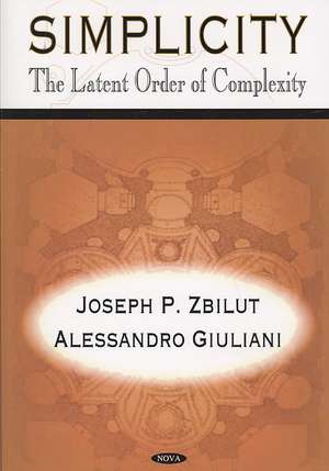 Simplicity de Joseph P. Zbilut