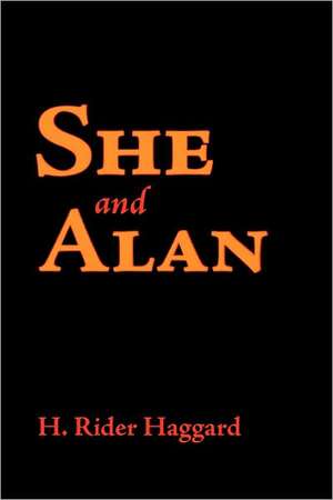 She and Allan, Large-Print Edition de H. Rider Haggard