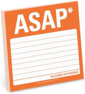 ASAP Sticky Note de Knock Knock