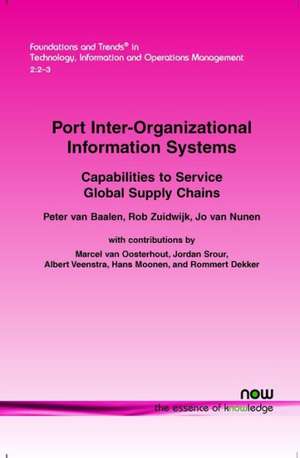 Port Inter-Organizational Information Systems de Peter van Baalen