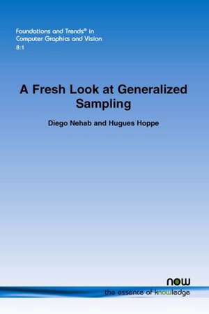 A Fresh Look at Generalized Sampling: Linear, Nonlinear, and Mixed Integer Programming de Diego Nehab