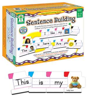 Sentence Building: An Early Literacy Resource That Provides for an Endless Variety of Reading and Grammar Games! de Sherrill B. Flora