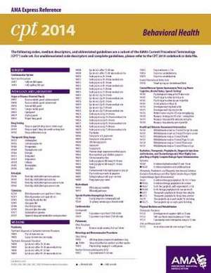 CPT & HCPCS 2014 Modifier Express Reference Coding Card de American Medical Association