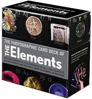 Photographic Card Deck of The Elements: With Big Beautiful Photographs of All 118 Elements in the Periodic Table de Theodore Gray