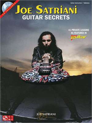 Joe Satriani - Guitar Secrets de Joe Satriani