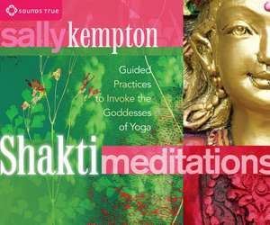 Shakti Meditations: Guided Practices to Invoke the Goddesses of Yoga de Sally Kempton