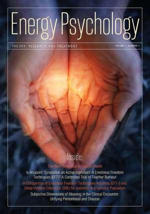 Energy Psychology Journal, 7 de Dawson Church