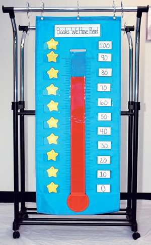 Thermometer/Goal Gauge Pocket Chart de Carson-Dellosa Publishing