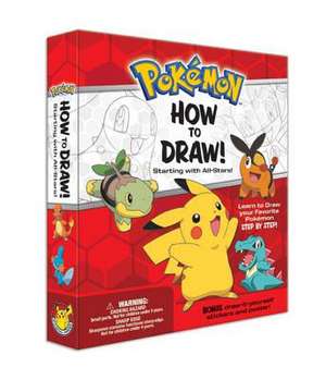 Pokemon How-To-Draw Kit: Starting with All-Stars! de Pikachu Press